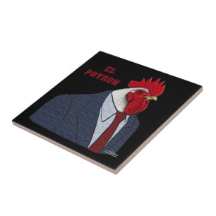 Azulejo Patrón de El Gallo