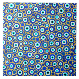 Azulejo Patrón de Encanto Ojo Mal