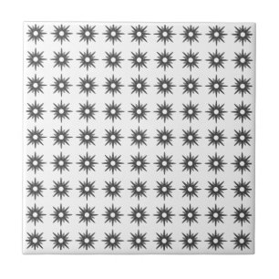Azulejo Patrón de Estallido de Estrellas Pequeñas Moderno 