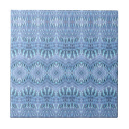 Azulejo Patrón de estilo de Blue Tie Dye 70