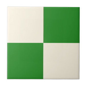 Azulejo Patrón de estilo de la caja verde y cuadrada de cr