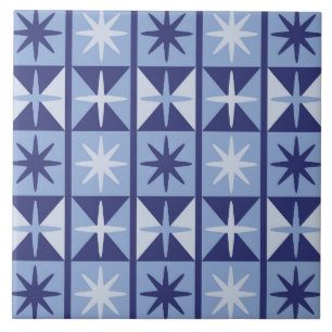 Azulejo Patrón de Estrella Explosiva de Época Moderna de M