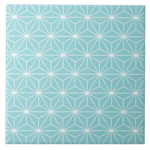 Azulejo Patrón de estrellas de Asanoha