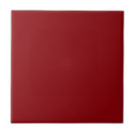Azulejo Patrón de faisán y liebre de color rojo profundo<br><div class="desc">Baldosas cerámicas en rojo chino profundo a juego William Morris, diseño Art Nouveau de papel tapiz de faisanes y arañas</div>