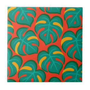 Azulejo Patrón de Fiesta Tropical