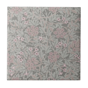 Azulejo Patrón de Flor de Jazmín de William Morris