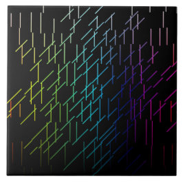 Azulejo Patrón de franjas abstractas