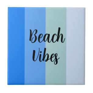 Azulejo Patrón de franjas azules