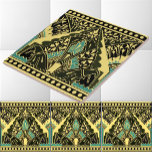 Azulejo Patrón de frisa Art Nouveau de la época victoriana<br><div class="desc">Se trata de una impresión digitalmente realzada de un antiguo estilo Art Nouveau o friso Art Deco de Christopher Dresser. Puede personalizar del color de fondo.</div>