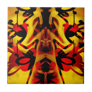 Azulejo Patrón de graffiti colorido