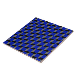 Azulejo Patrón de ilusión óptica. Fondo del personalizable