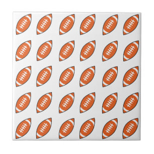 Azulejo Patrón de ilustracion de fútbol americano