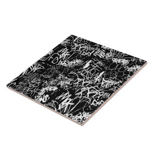 Azulejo Patrón de impresión de colección abstracta de g