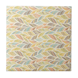 Azulejo Patrón de infiltración de foco floral vintage