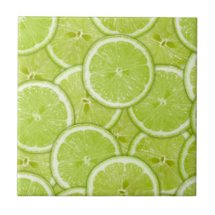 Azulejo Patrón De Lime Verde