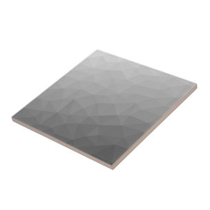 Azulejo Patrón de malla geométrica de gradiente gris