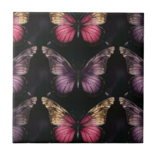 Azulejo Patrón de mariposa encantadora