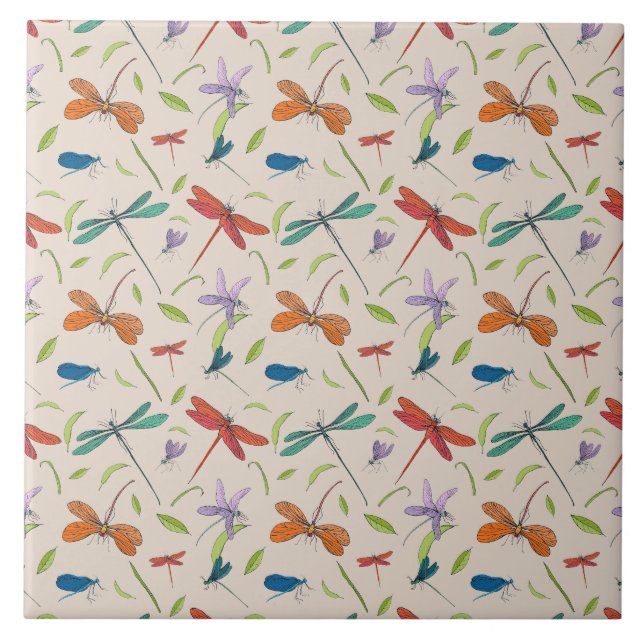 Azulejo Patrón de mariposa Luna (Frente)