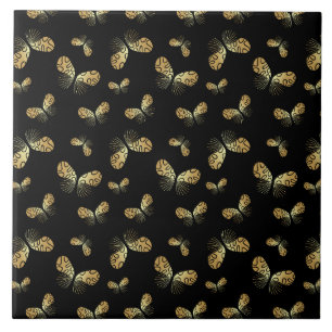 Azulejo Patrón de mariposa moscal