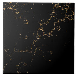 Azulejo Patrón de mármol dorado