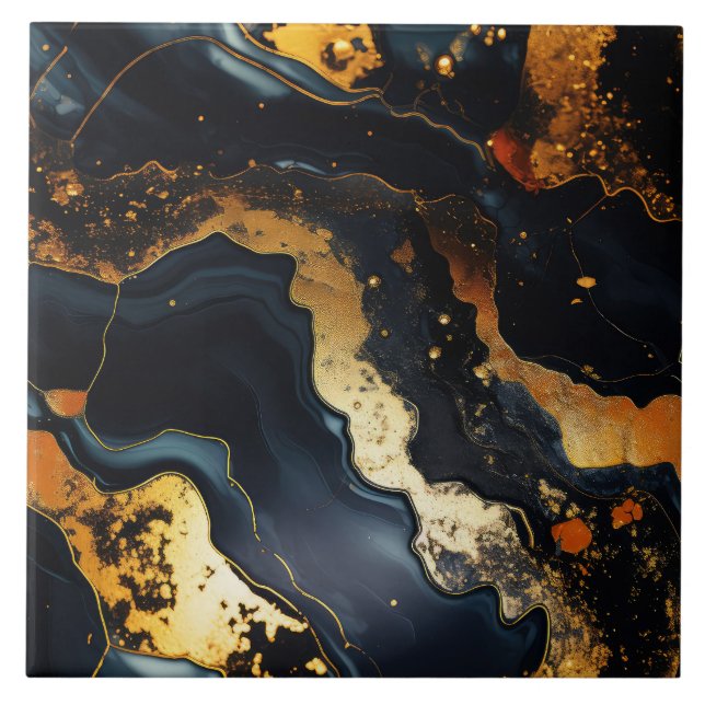 Azulejo Patrón de mármol falso (Frente)