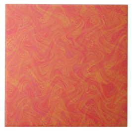 Azulejo Patrón de mármol naranja