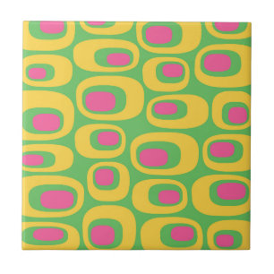 Azulejo Patrón de Mod Retro