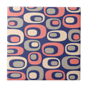 Azulejo Patrón de Mod Retro