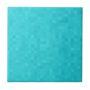 Azulejo Patrón de mosaico azul acuático,