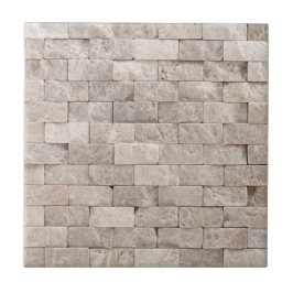 Azulejo Patrón de mosaico de ladrillo de piedra trendy Fau