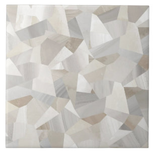 Azulejo Patrón de mosaico de polígono de mármol elegante