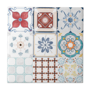 Azulejo Patrón de mosaico marroquí