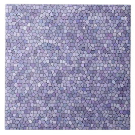 Azulejo Patrón de mosaico púrpura