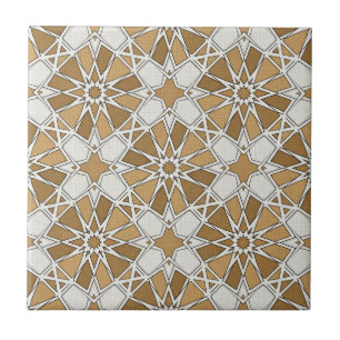 Azulejo Patrón de mosaico Zellige marroquí de lujo