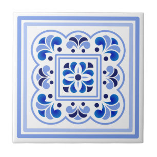 Azulejo Patrón de mosaicos de Portugal