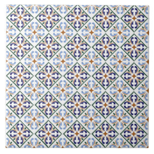 Azulejo Patrón de mosaicos de Portugal