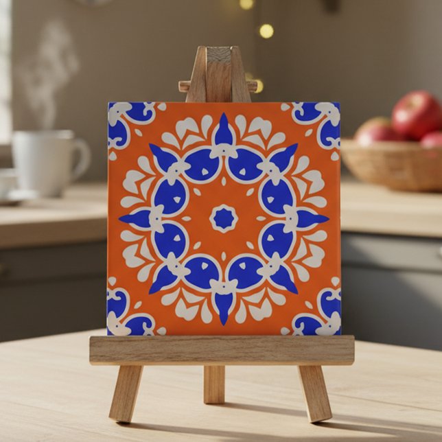 Azulejo Patrón de motivos de mosaico de impresión popular  (Subido por el creador)