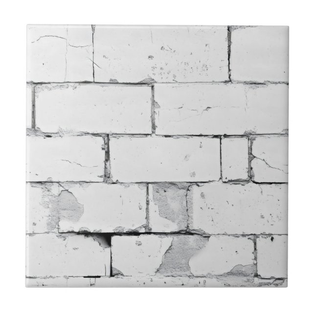 Azulejo Patrón de pared de ladrillo antiguo (Frente)