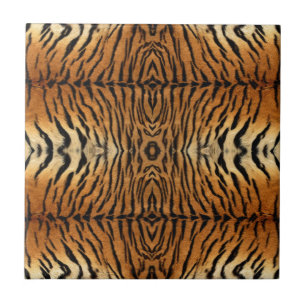 Azulejo Patrón de pieles de tigre