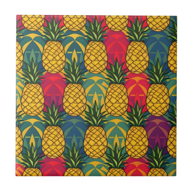 Azulejo Patrón de Piña  (Frente)