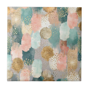 Azulejo Patrón de pincel vertical vibrante (2)