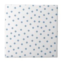 Patrón de Polkadot Azul