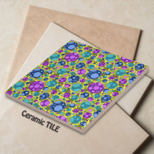 Patrón de puntos de polka en Verde azulado azul ro