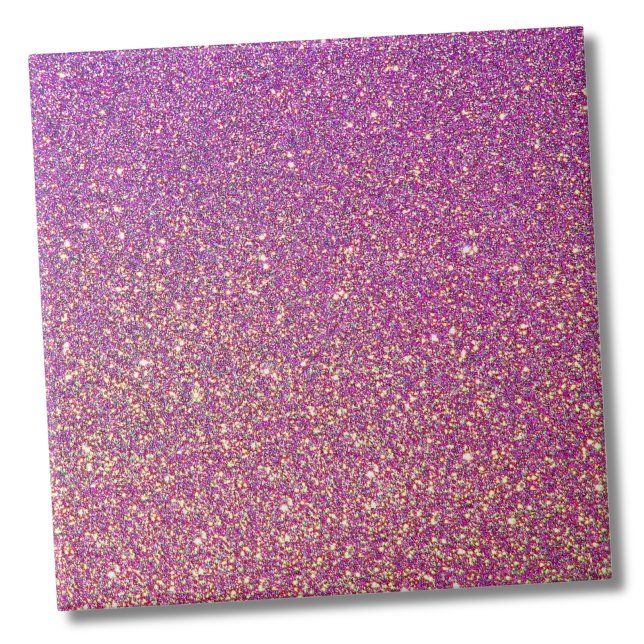 Azulejo Patrón de Purpurina rosado Giro (Pink Ombre Glitter Background Ceramic Tile)