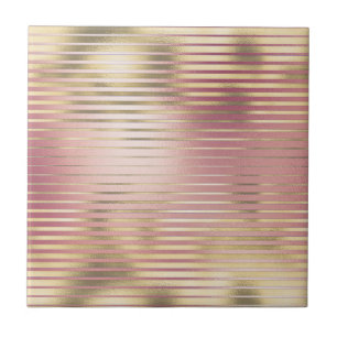 Azulejo Patrón de Relieve metalizado metálico rosa rosa 