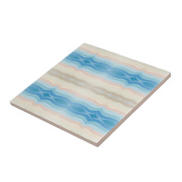 Azulejo Patrón de repetición de onda salada costera