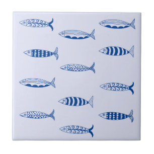 Azulejo Patrón de Sardinas