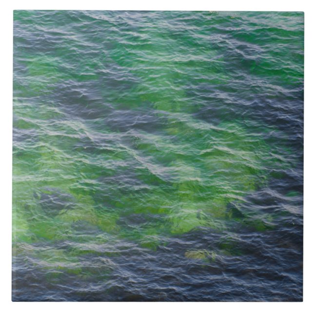 Azulejo Patrón de superficie del mar (Frente)