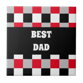 Azulejo Patrón de tablero de ajedrez editable