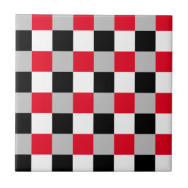 Azulejo Patrón de tablero de ajedrez editable